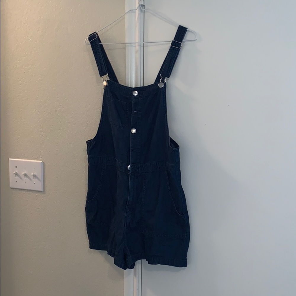 Denim overalls